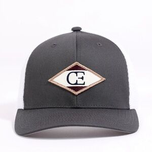 Cozy Earth Diamond Mesh Trucker Hat-NWT-Black with Cozy Earth logo